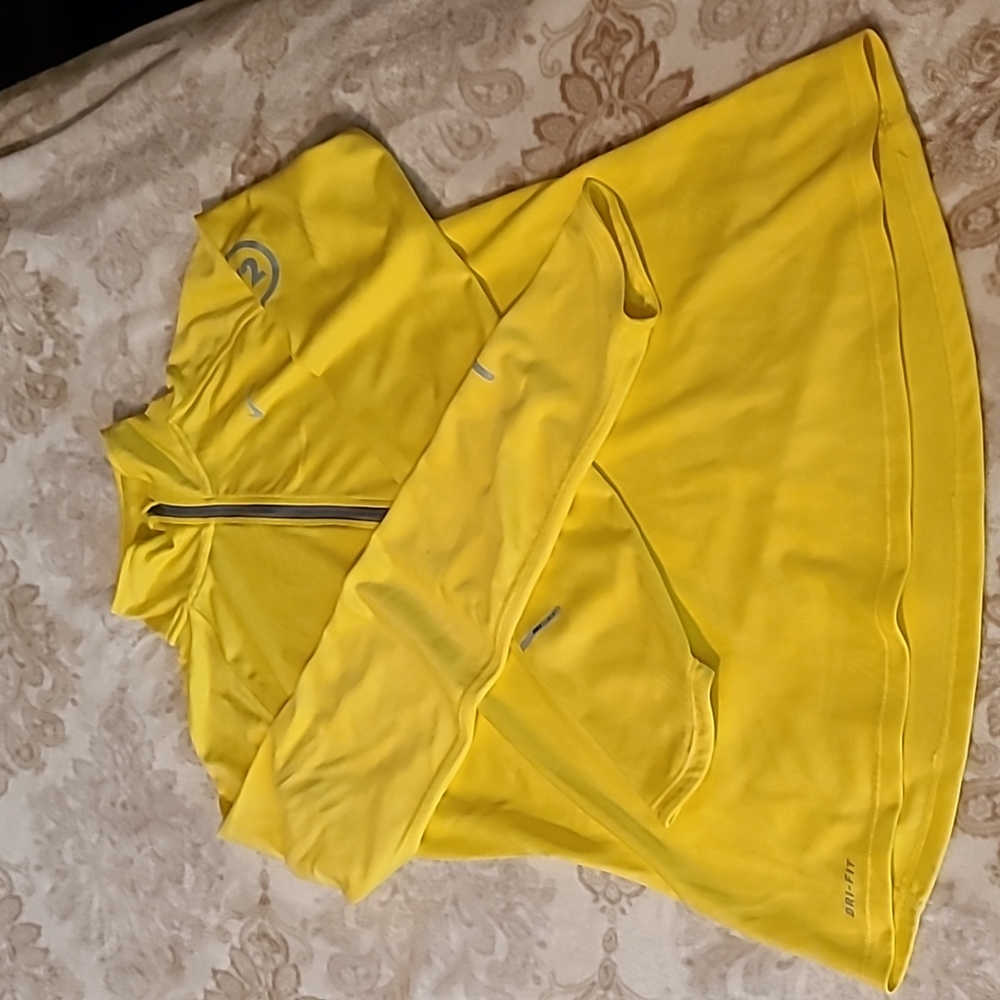 Nike Dri Fit 3/4 zipper long sleeve